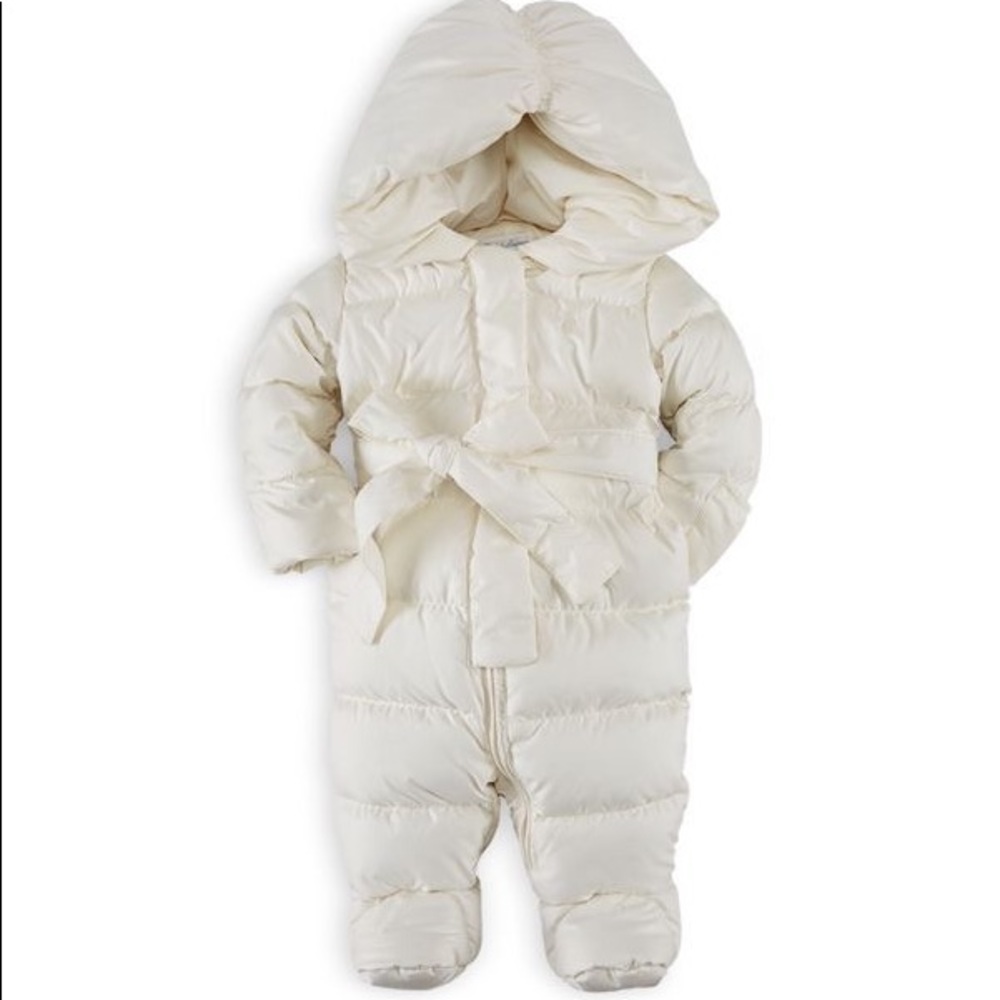 Ralph Lauren Infant Channel Quilted Down Snowsuit